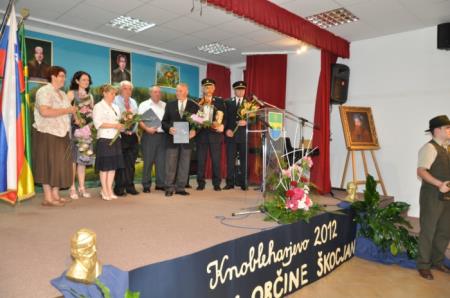 Knobleharjevo 2012 - Slavnostna seja občinskega sveta občine Škocjan